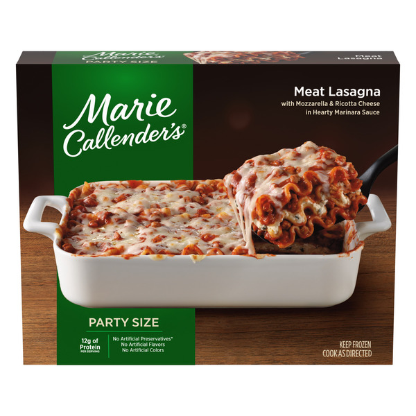 Marie Callender's Meat Lasagna Meal to Share, Party Size Frozen Meal
