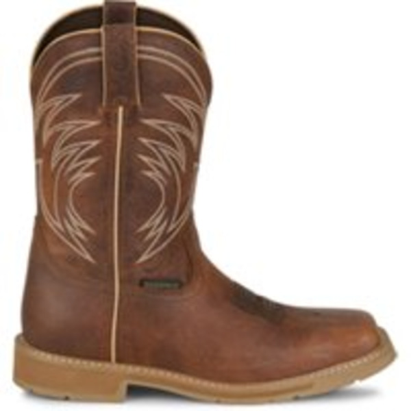 Justin Boots Men’s Stampede Daywork Boots, Size 8.5