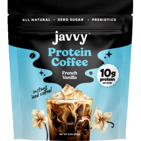 Javvy Coffee French Vanilla Instant Protein Coffee Same-Day