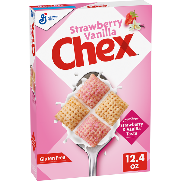 General Mills Strawberry Vanilla Chex Cereal