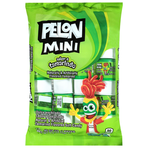 Pelon Pelo Rico Tamarind Flavored Mini Soft Candy