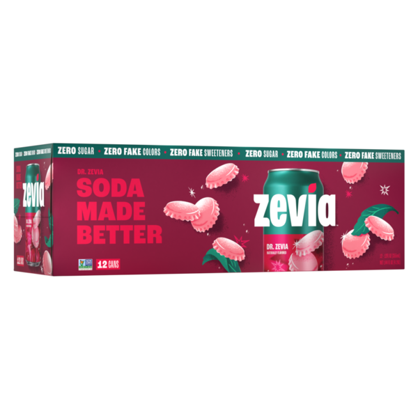 Zevia Zero Sugar Dr. Z Soda 12 - 12 fl oz Cans Same-Day Delivery