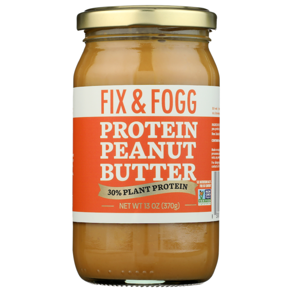 Fix & Fogg Protein Peanut Butter, 9g Protein
