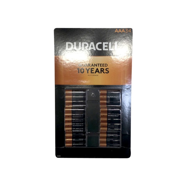 Duracell Coppertop Alkaline AAA Batteries (34 ct) Instacart