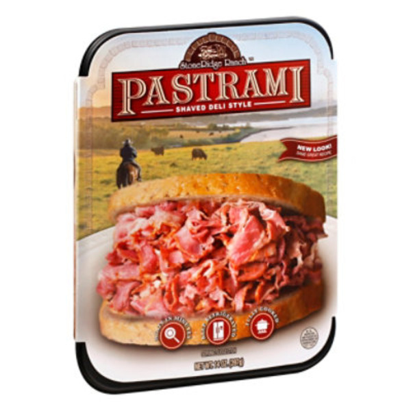StoneRidge Ranch Pastrami, Shaved, Deli Style
