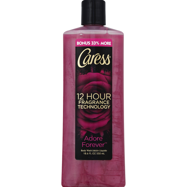 thumbnail interactive-video image 1 of Caress Love Forever Body Wash – Travel Size 3 Oz Bottles (Pack Of 6) – Discontinued Scent 1 of 2