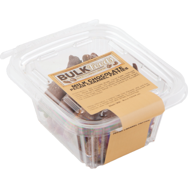 Bulk Foods Milk Chocolate Pecan Caramel Patties