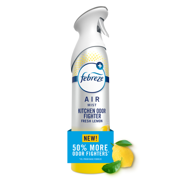 Febreze Air Mist Kitchen Air Freshener Spray, Fresh Lemon Same-Day Delivery or Pickup