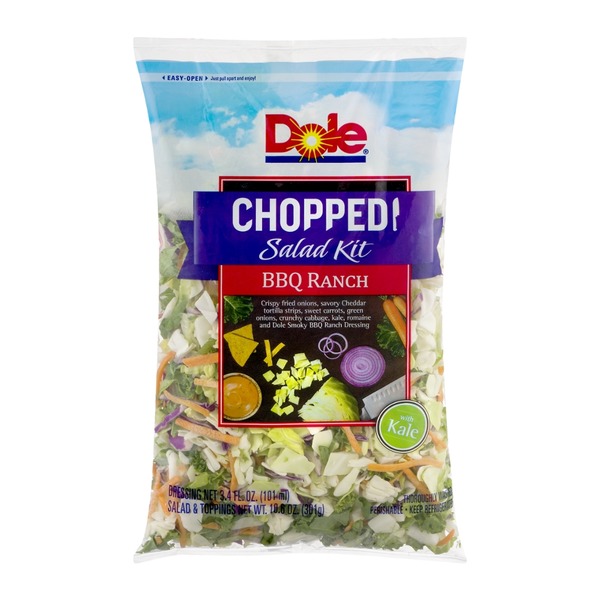 Dole All Natural Chopped Salad Kit BBQ Ranch from Ralphs Instacart