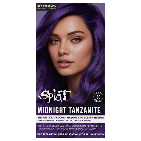 Splat Midnight Tanzanite Semi-Permanent Hair Color Same-Day