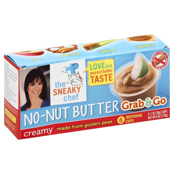 The Sneaky Chef NoNut Butter, Creamy, Grab & Go (6 each) Instacart