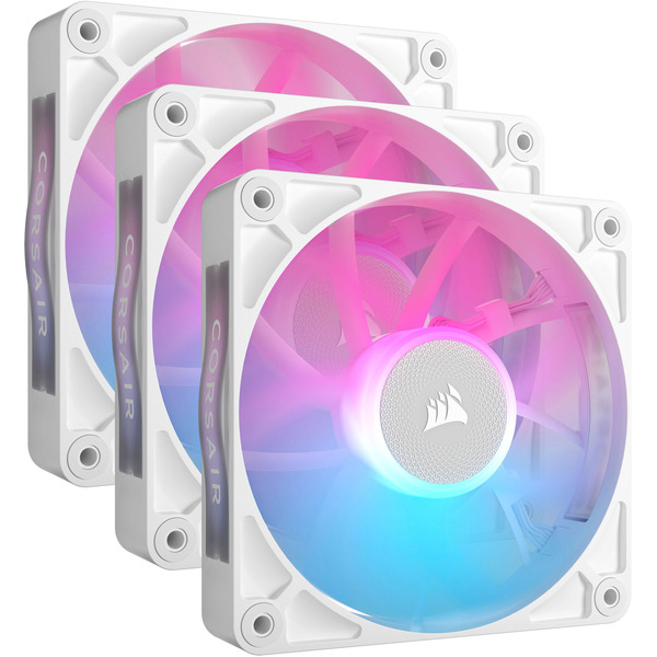CORSAIR PWM Computer Case Fan Starter Kit - White