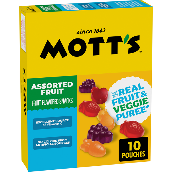 Mott's Gluten Free Assorted Fruit Flavored Snacks Same-Day