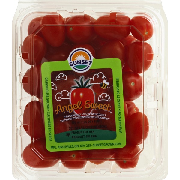 Sunset Grape Tomatoes Greenhouse Grown (12 oz) from Walmart Instacart