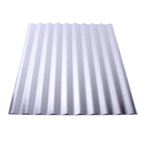 Fabral 2.16-ft x 3-ft Corrugated Plain Galvanized steel Roof Panel