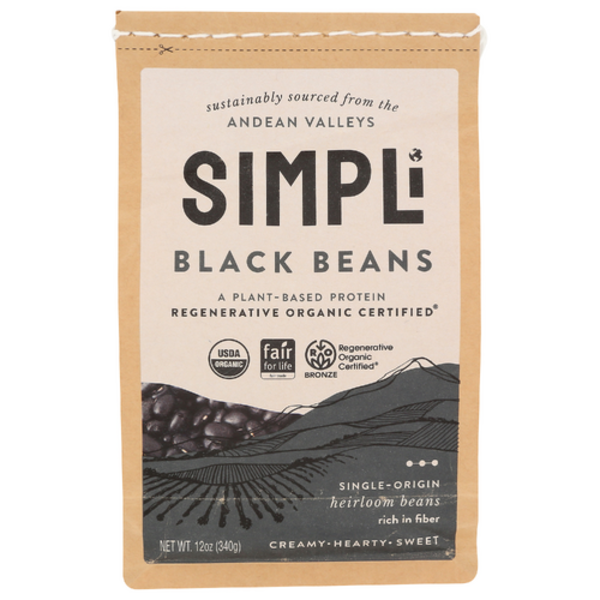 Suma Black Beans Organic 400 G (Pack Of 12