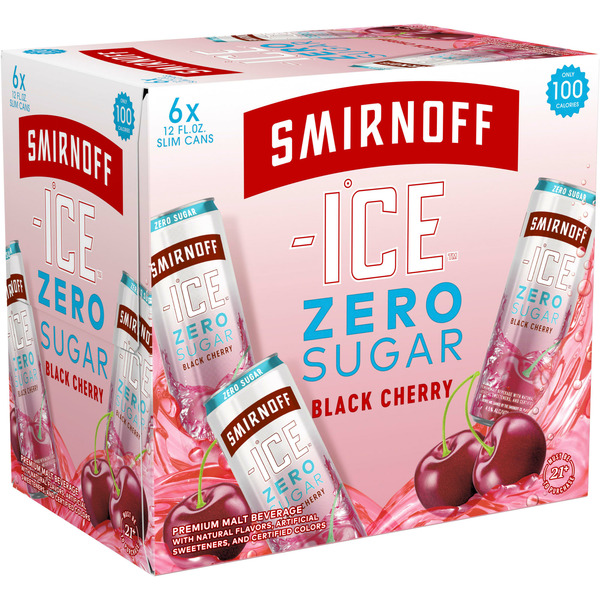 Smirnoff ICE Zero Sugar Black Cherry Same-Day Delivery or Pickup