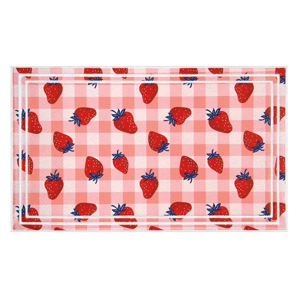 KIRKTON HOUSE 18 x 30 Deluxe Summer Mat - Strawberries Same-Day
