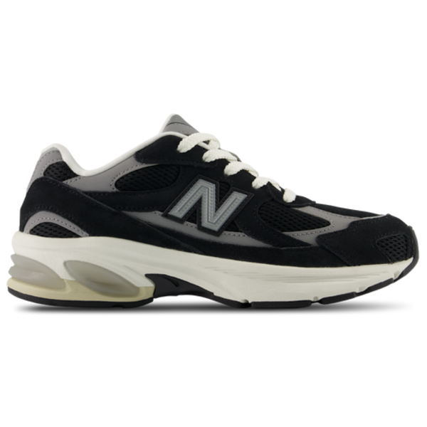 New Balance Boys' 2010 Shoes, Size 3.5 - Black/White