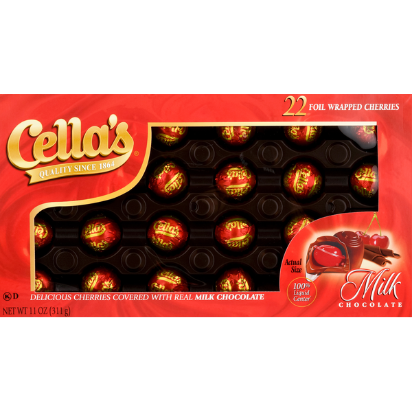 Cella's Milk Chocolate, Cherries Same-Day Delivery | Shop N' Bag