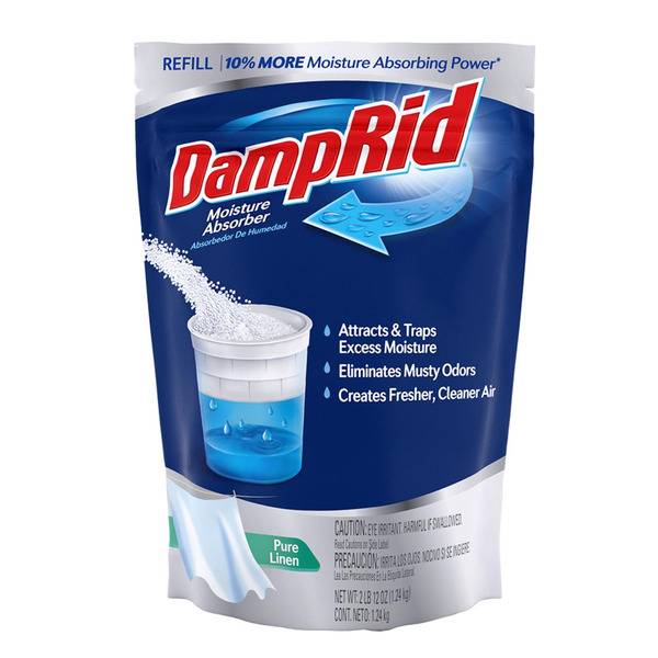 Damp Rid Pure Linen Scent Moisture Absorber Refill