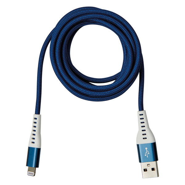 Bauhn Charging Cable USB A to Lightning, Blue Same-Day Delivery or