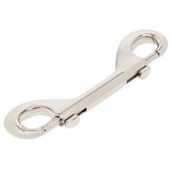 Hillman Hardware Essentials 3-15/16 in. Double Bolt Snap, Nickel