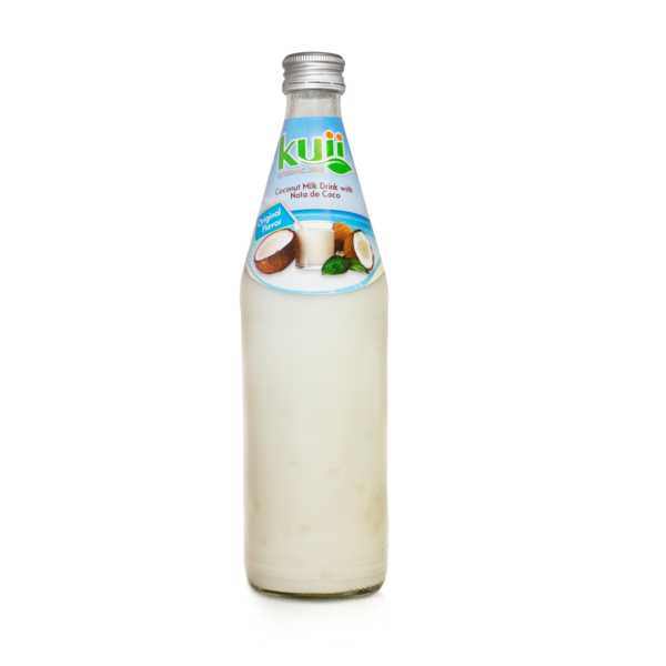 Kuii Coconut Milk Drink with Nata de Coco, Original Flavor
