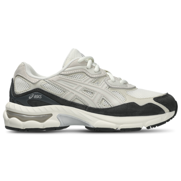 Asics Boys' GEL-NYC Grade School Running Shoes, Size 7 - Smoke/Cream/Black