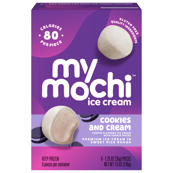 mochiプロフ必読お願いします My/Mochi Ice Cream, Cookies and Cream Same-Day Delivery or Pickup