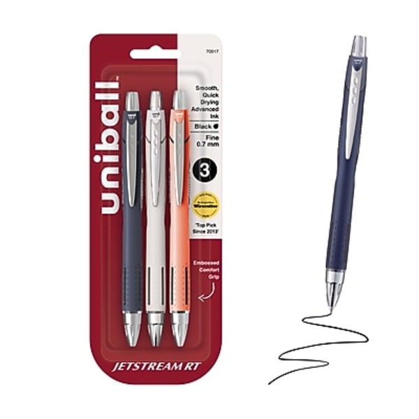 uni-ball RT Fine Point Ballpoint Pens - Black