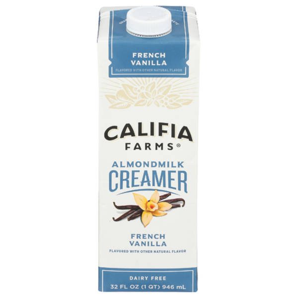 Califia Farms French Vanilla Almond Milk Coffee Creamer