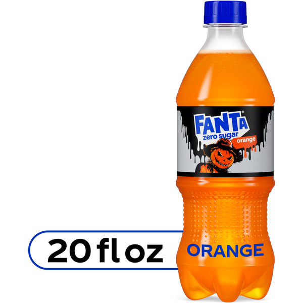 Fanta Orange Zero Sugar Soda Bottle Same-Day Delivery or Pickup | Cub