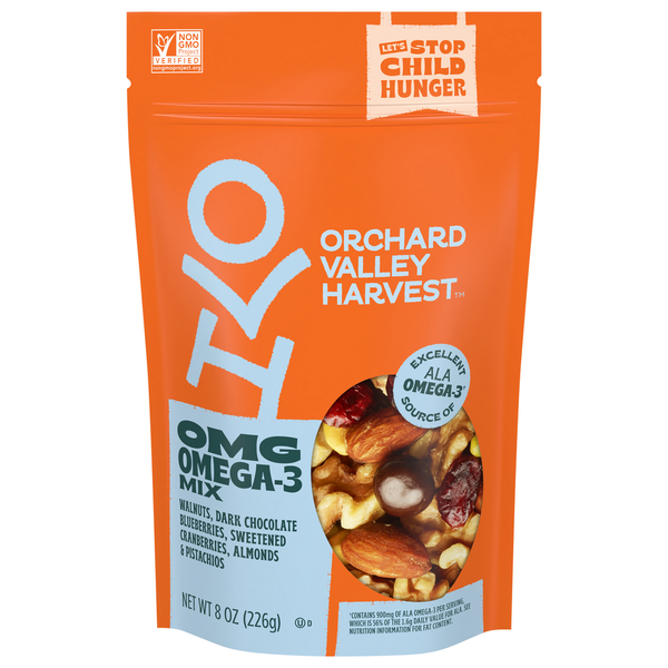 ORGANIC OMEGA-3 TRAIL MIX, OMEGA-3
