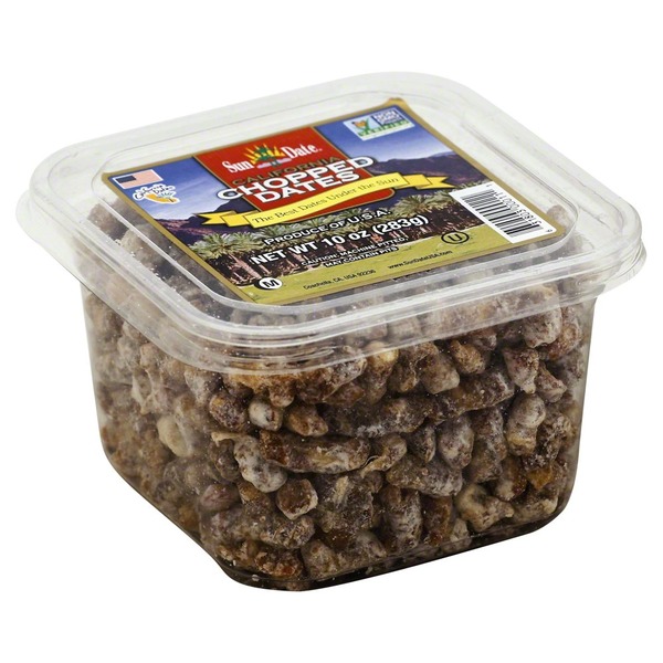 Sun Date Dates, California, Chopped (10 oz) Instacart