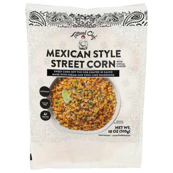 Tattooed Chef Mexican Style Street Corn With Cotija Cheese