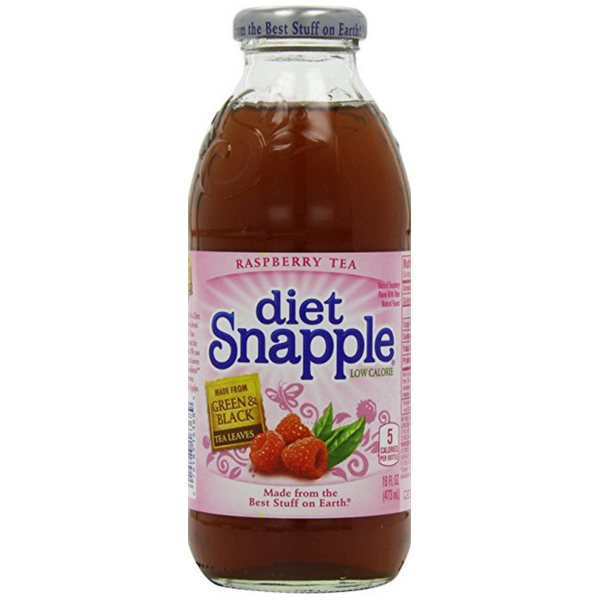 Snapple - Diet Raspberry Tea - 16 Oz