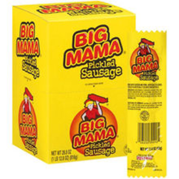 Big Mama - Pickled Sausage - 12 Ct