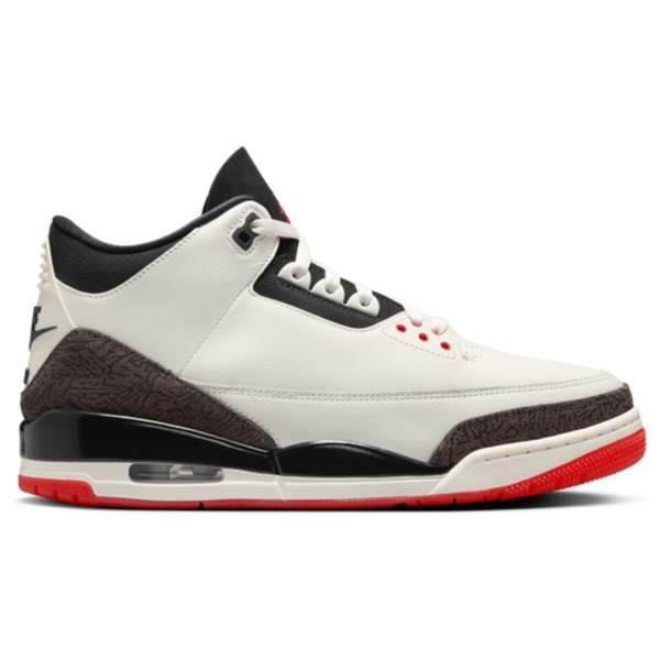 Nike Air Jordan 3 Retro 'Sail and University Red', Size 11