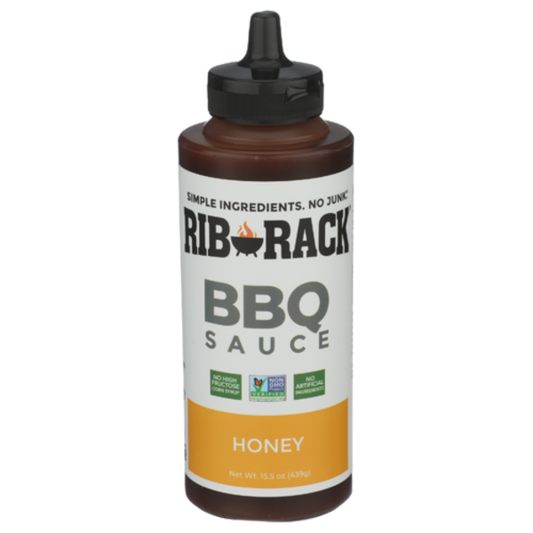 Rib Rack Honey Squeeze Bbq Sauce