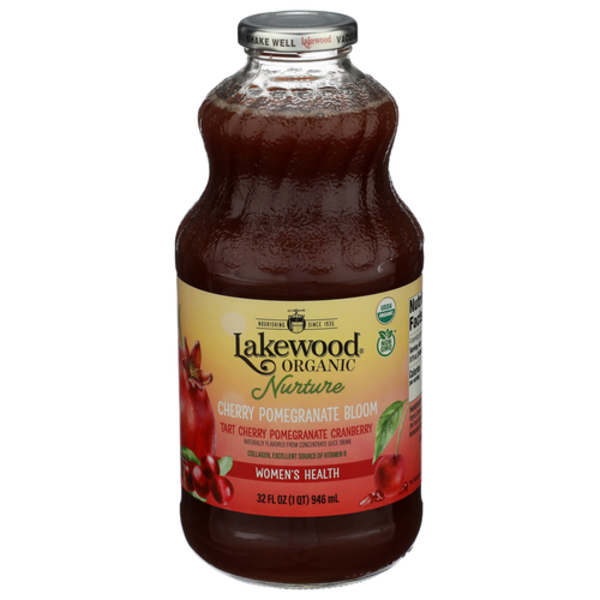Lakewood Organic Cherry Pomegranate Bloom Women's Health Juice
