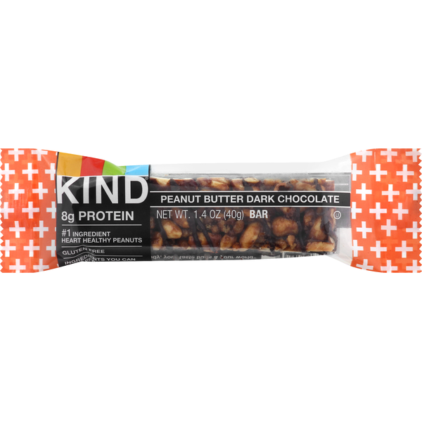 KIND Bar, Peanut Butter Dark Chocolate (1.4 oz) Instacart