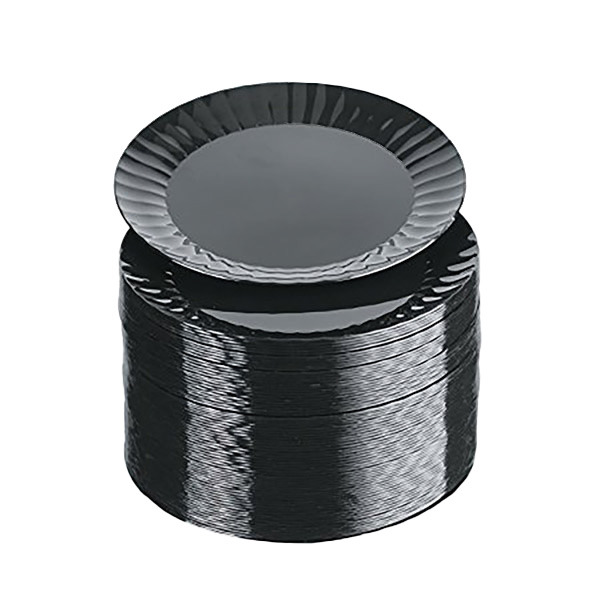 NORTHWEST - DELUXE 10.25IN BLACK PLATE - 20CT