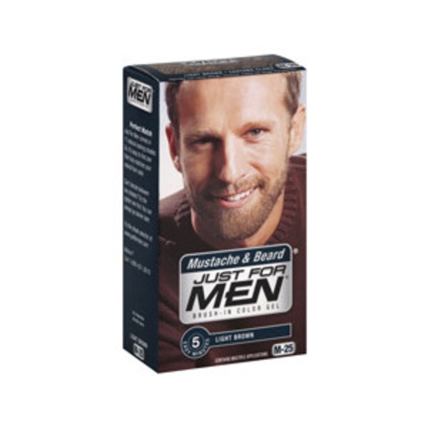 Just For Men Mustache & Beard Brush-In Color Gel Application Kit ... Just For Men Mustache & Beard Brush-In Color Gel Application Kit ...