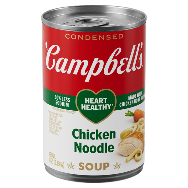 Campbell's Heart Healthy Chicken Noodle Soup Same-Day Delivery or
