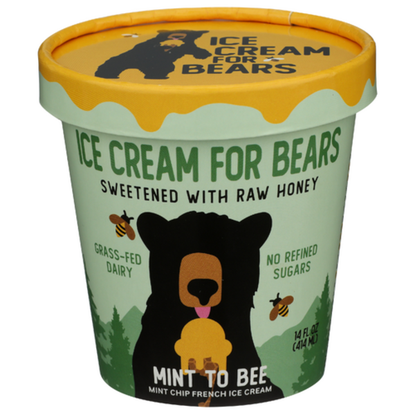 Ice Cream For Bears Mint To Bee Mint Chip French Ice Cream