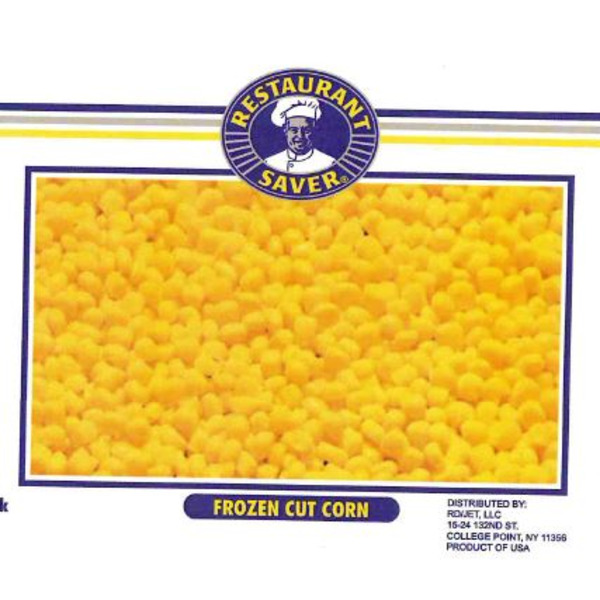 Frozen Restaurant Saver - IQF Cut Corn, Bulk - 20 lbs