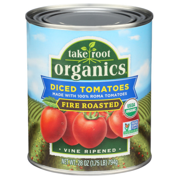 Take Root Organics Organic Fire Roasted Diced Tomatoes Same-Day