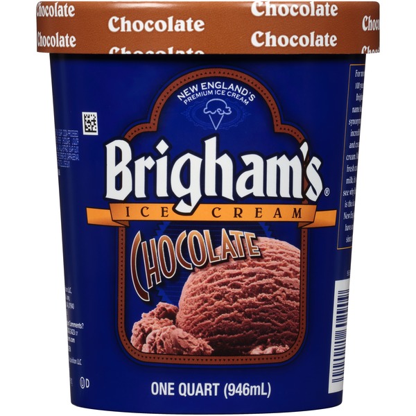 Brigham'S Chocolate Ice Cream (1 qt) - Instacart
