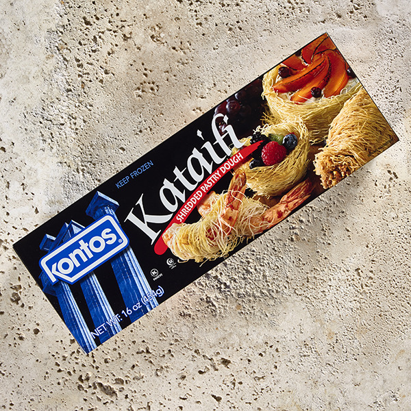 Frozen Kontos - Kataifi (Shredded Filo) - 16oz